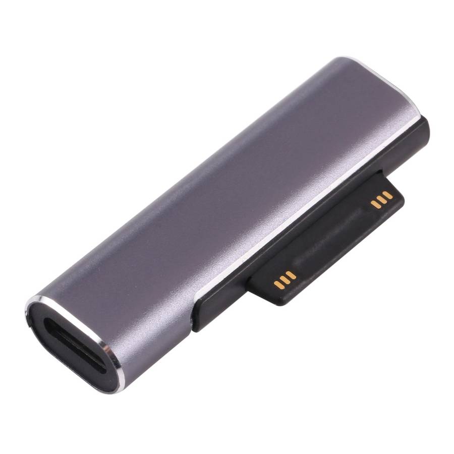 102W USB-C / Type-C Female Charging Adapter for Microsoft Surface Pro 3 / 4 / 5 / 6 / 7 / Surface