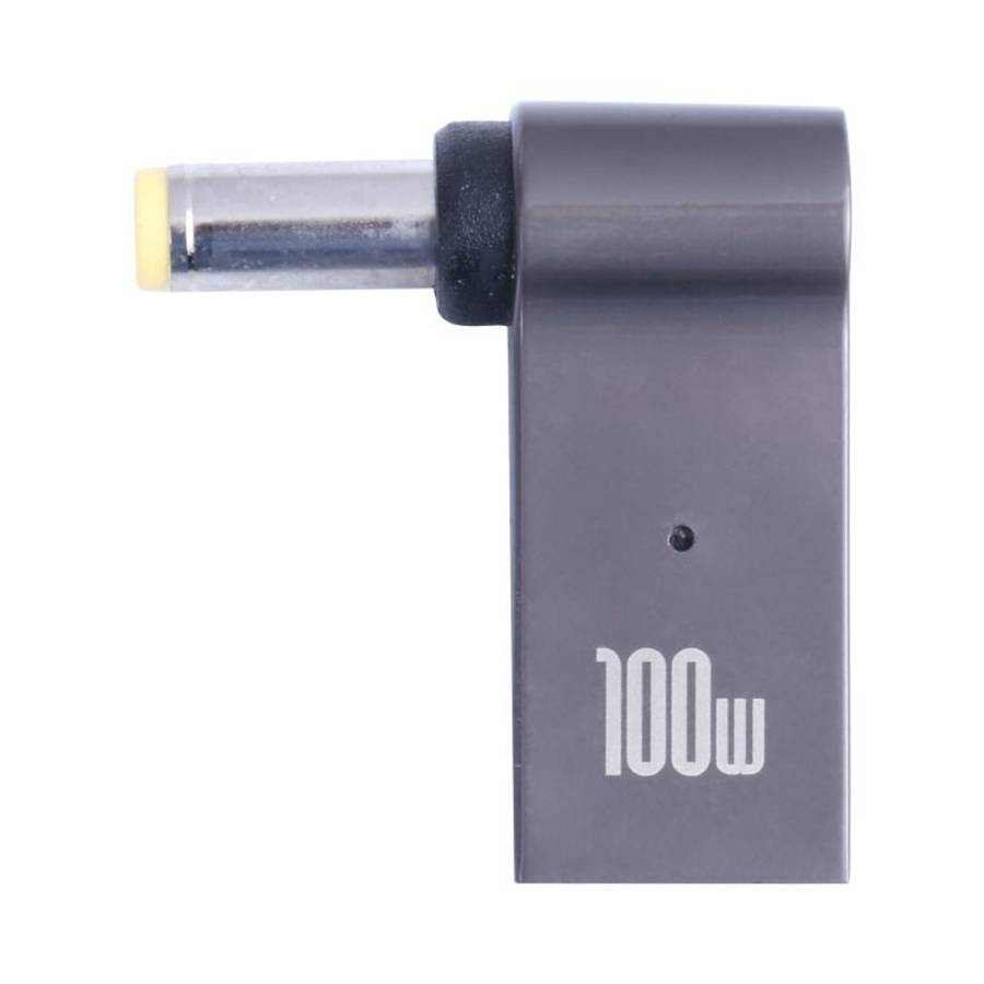 100W USB-C / Type-C Female to DC 5.5x1.7mm Male Computer Charging Adapter for Acer