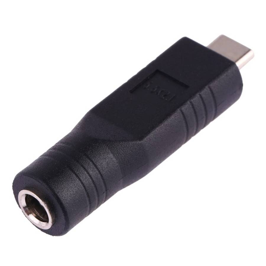 5.5 x 2.1mm Female to USB-C / Type-C Male Plug Adapter Connector