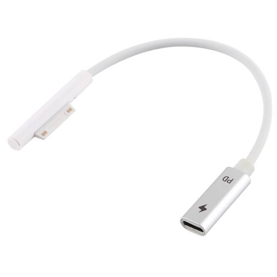 Pro 9 / 8 / 7 / 6 / 5 / 4 / 3 to USB-C / Type-C Female Interfaces Power Adapter Charge ... (White)