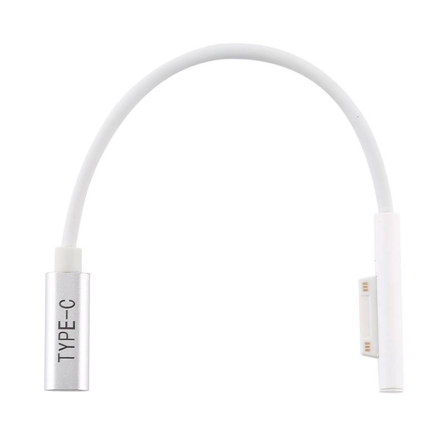 Pro 9 / 8 / 7 / 6 / 5 / 4 / 3 to USB-C / Type-C Female Interfaces Power Adapter Charge ... (White)