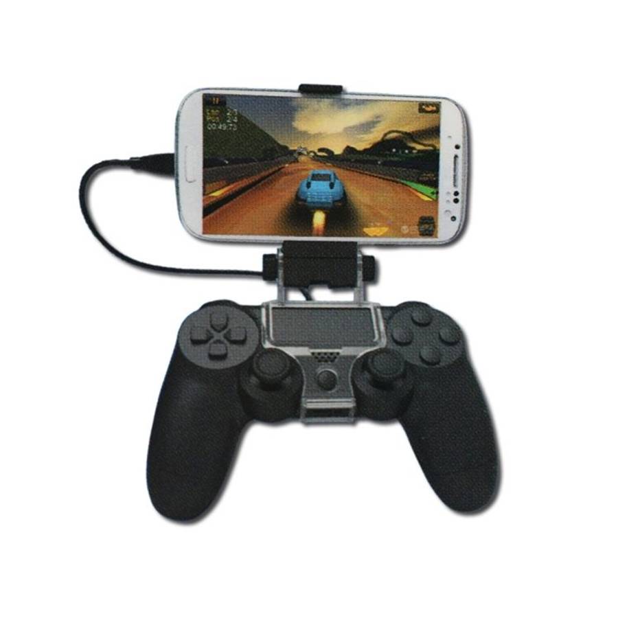 DOBE TP4-016 Smartphone OTG Clamp Holder for Sony PS4 Game Controller, Suitable for Up to 6 inch P