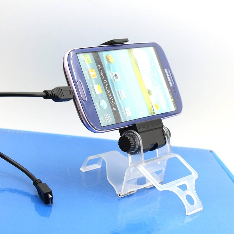 DOBE TP4-016 Smartphone OTG Clamp Holder for Sony PS4 Game Controller, Suitable for Up to 6 inch P