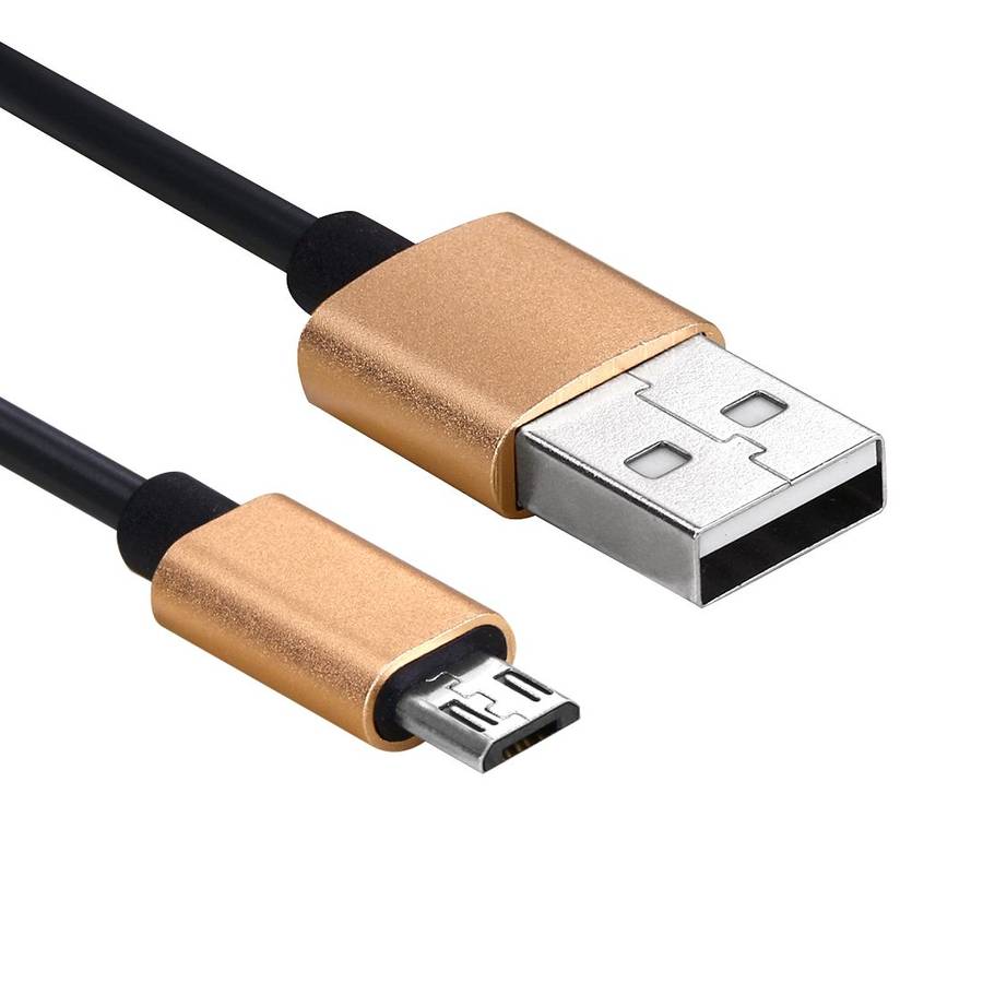 30cm to 100cm High Speed Spring Style Micro USB to USB 2.0 Flexible Elastic Spring Coiled Cable US