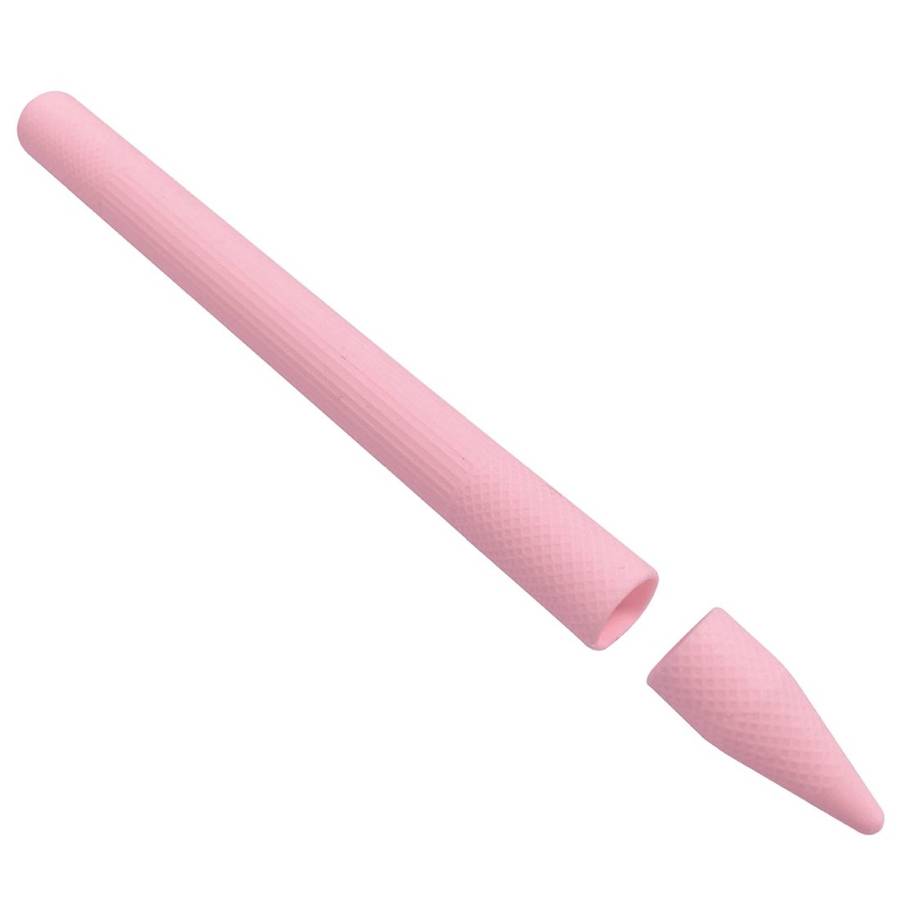Stylus Pen Silica Gel Protective Case for Microsoft Surface Pro 5 / 6 (Pink)