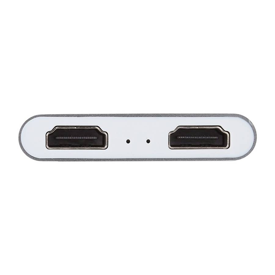 4K Ultra HD Dual HDMI Interface Output to USB-C / Type-C Adapter