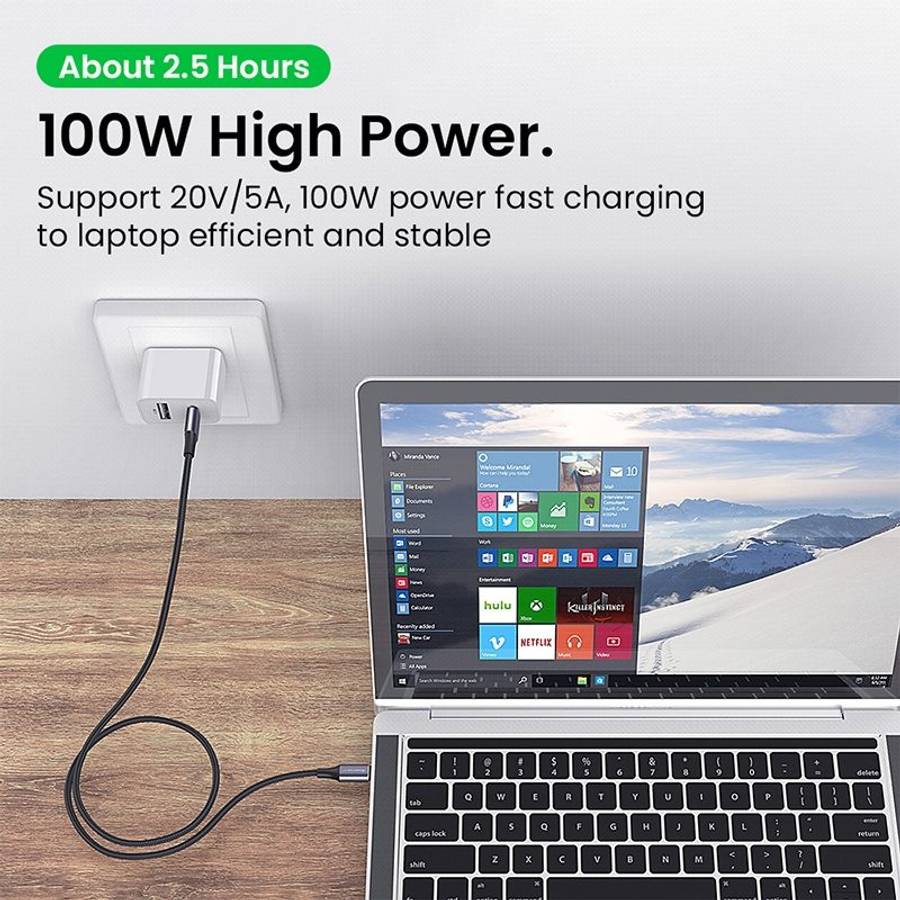 USB-C / Type-C Male to USB-C / Type-C Male Transmission Data Charging Cable, Cable Length: 0.5m