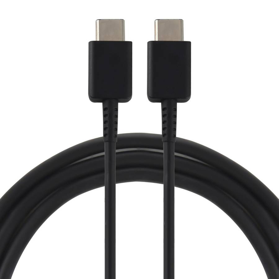 33W 6A USB-C / Type-C Male to USB-C / Type-C Male Fast Charging Data Cable for Samsung ... (Black)