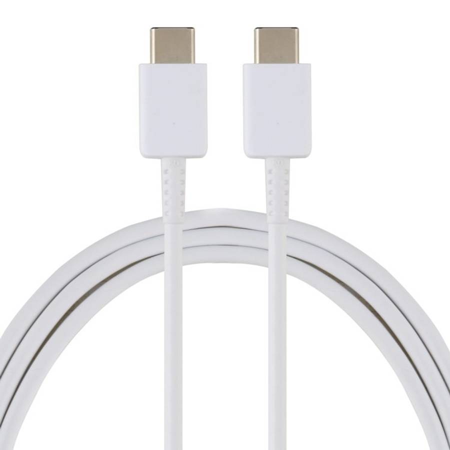 33W 6A USB-C / Type-C Male to USB-C / Type-C Male Fast Charging Data Cable for Samsung ... (White)