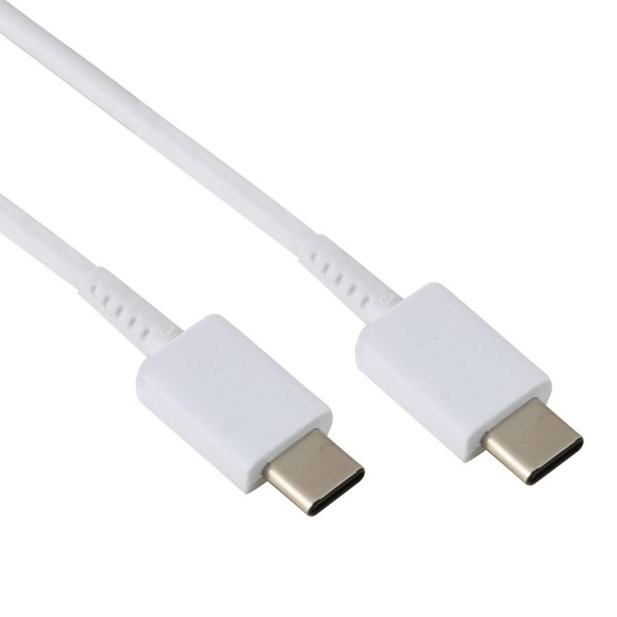 33W 6A USB-C / Type-C Male to USB-C / Type-C Male Fast Charging Data Cable for Samsung ... (White)