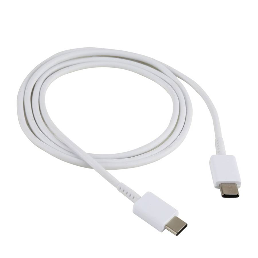 33W 6A USB-C / Type-C Male to USB-C / Type-C Male Fast Charging Data Cable for Samsung ... (White)