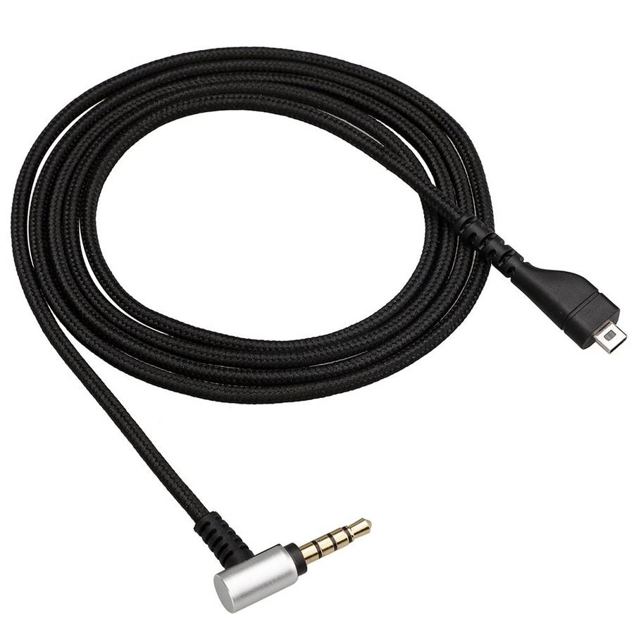 ZS0135 For SteelSeries Arctis 3 / 5 / 7 Earphone Audio Cable, Cable Length: 2m(Silver)