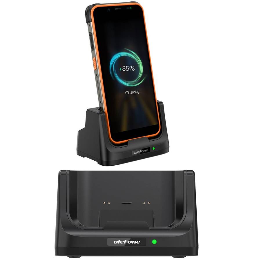 For Ulefone Power Armor 16 Pro / Armor 21 Ulefone USB-C / Type-C Desk Charging Dock(Black)