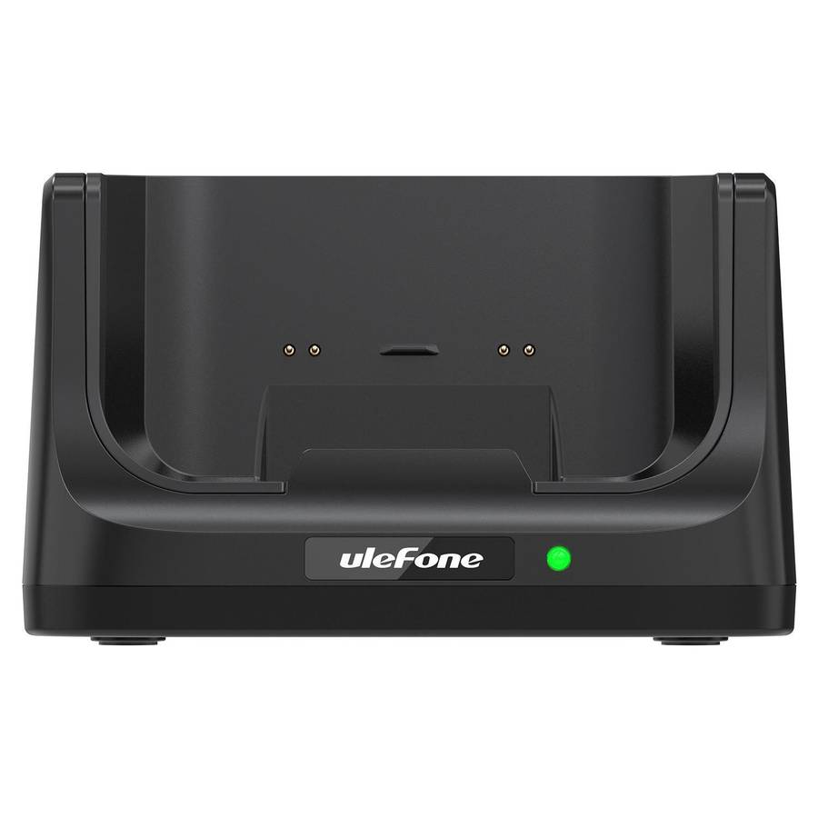 For Ulefone Power Armor 16 Pro / Armor 21 Ulefone USB-C / Type-C Desk Charging Dock(Black)