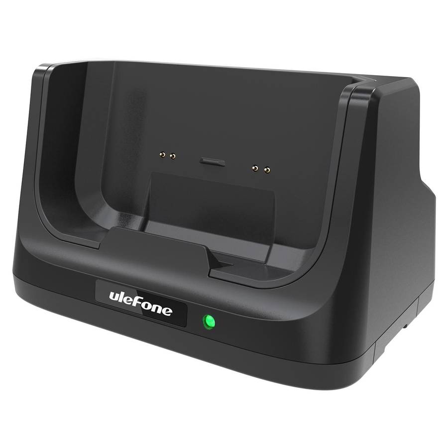 For Ulefone Power Armor 16 Pro / Armor 21 Ulefone USB-C / Type-C Desk Charging Dock(Black)