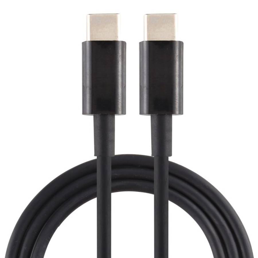 PD 5A USB-C / Type-C Male to USB-C / Type-C Male Fast Charging Cable, Cable Length: 2m (Black)