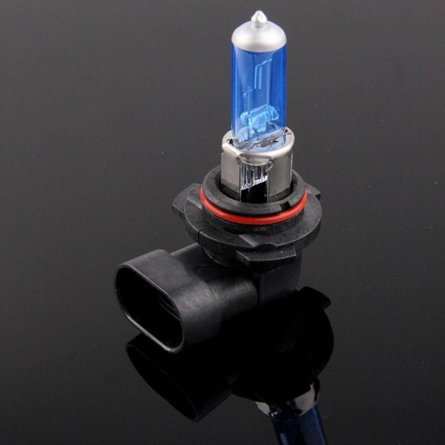Halogen Bulb, Super White Car Headlight Bulb, 12 V / 55W, 6000K 1700 LM (Pair)
