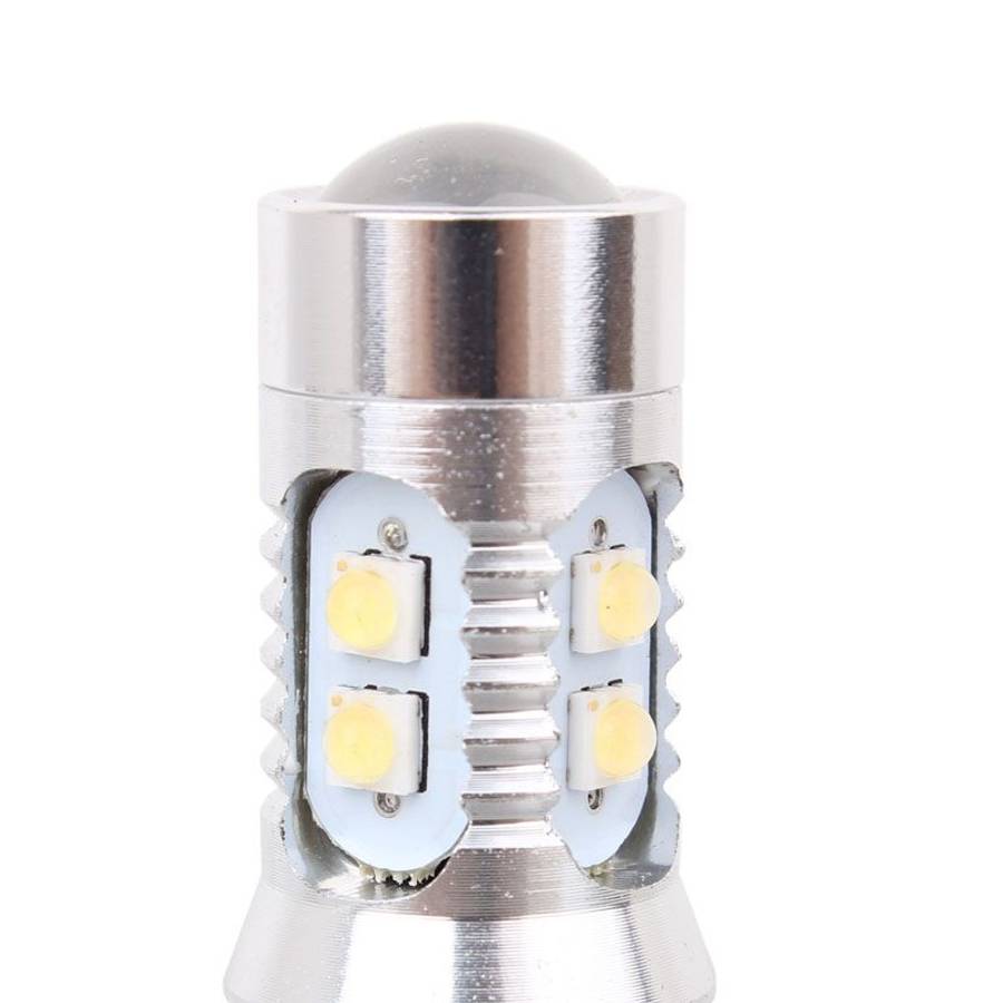 H1 50W 600LM 5500K White Light 10 SMD-2828-LEDs Car Foglight , Constant Current ... (White Light)