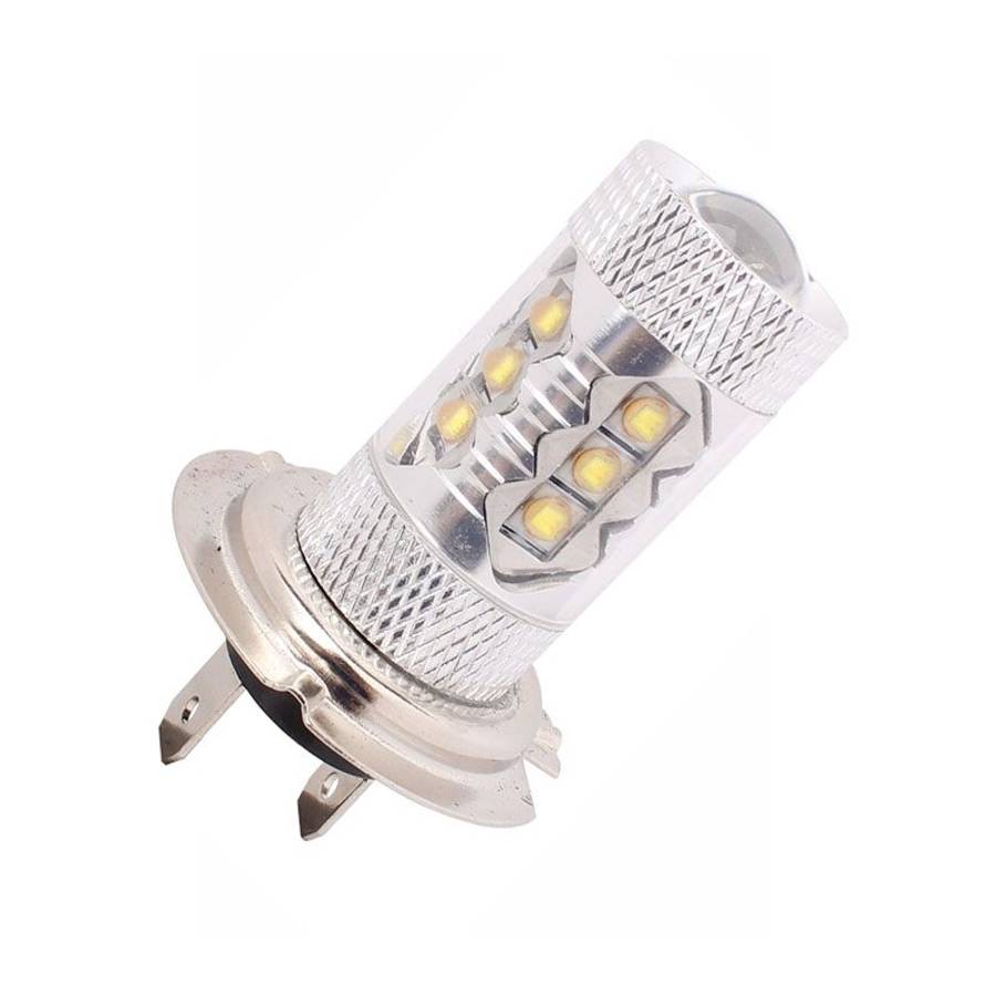 H7 80W 800LM 6500K White Light 16-3535-LEDs Car Foglight , Constant Current , DC ... (White Light)