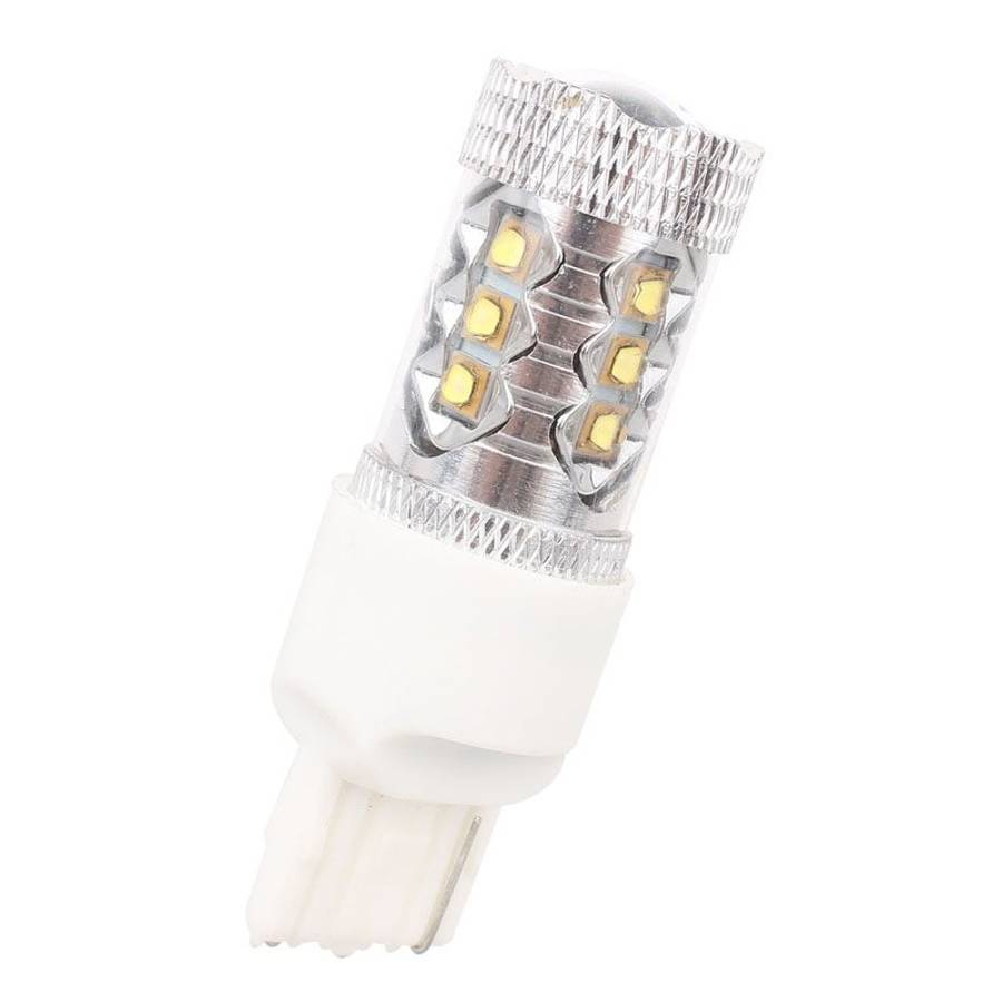 T20/7440 Single Wire 80W 800LM 6500K White Light 16-3535-LEDs Car Foglight, Constant Current , DC1