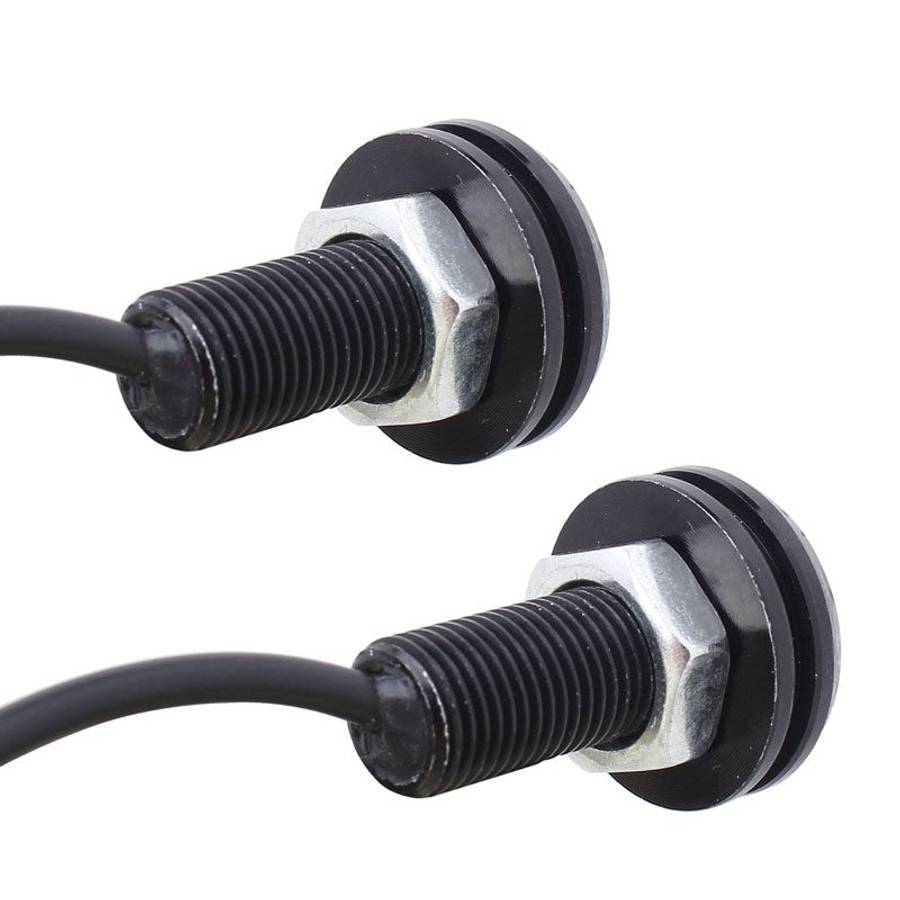 2 PCS 22.5mm 1.5W 150LM Blue Light 3 LED SMD 5630 Spotlight Eagle Eye Light Daytime Running Light