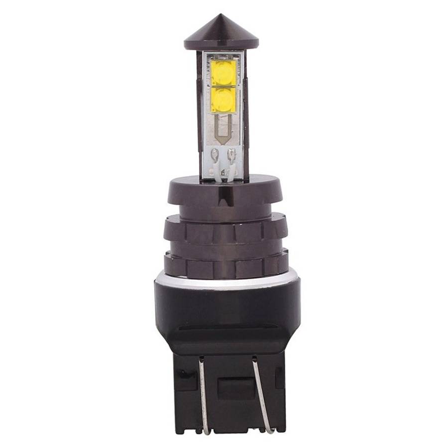 T20 7443 20W 800LM White Light 4 XT-E LED Car Brake Light Daytime Running Light Bulb, DC 12-24V