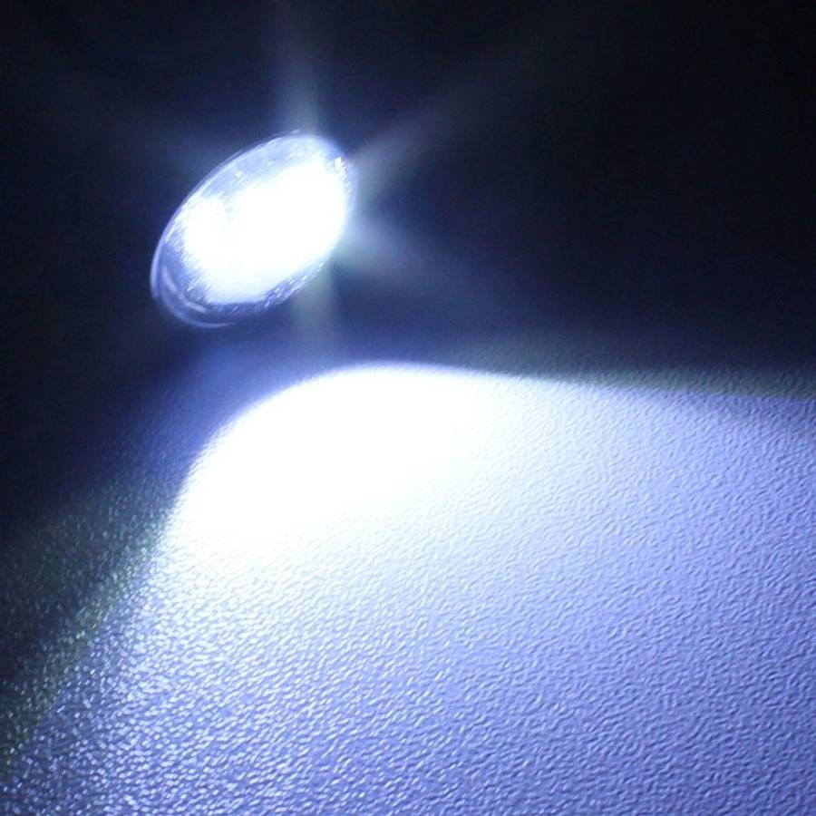 2 PCS 22.5mm 1.5W 150LM White Light 3 LED SMD 5630 Spotlight Eagle Eye Light Daytime Running Light
