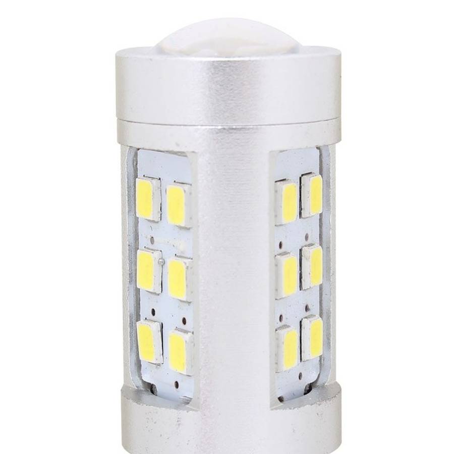 2PCS 1157/BAY15D 4.2W 630LM White Light 21 LED 2835 SMD Car Brake Light Steering Light Bulb, DC 12