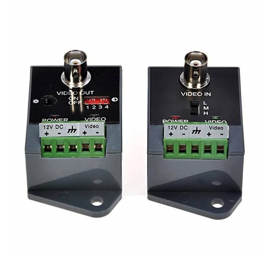 Active CCTV UTP Twisted Pair Video Balun Transmitter and Receiver