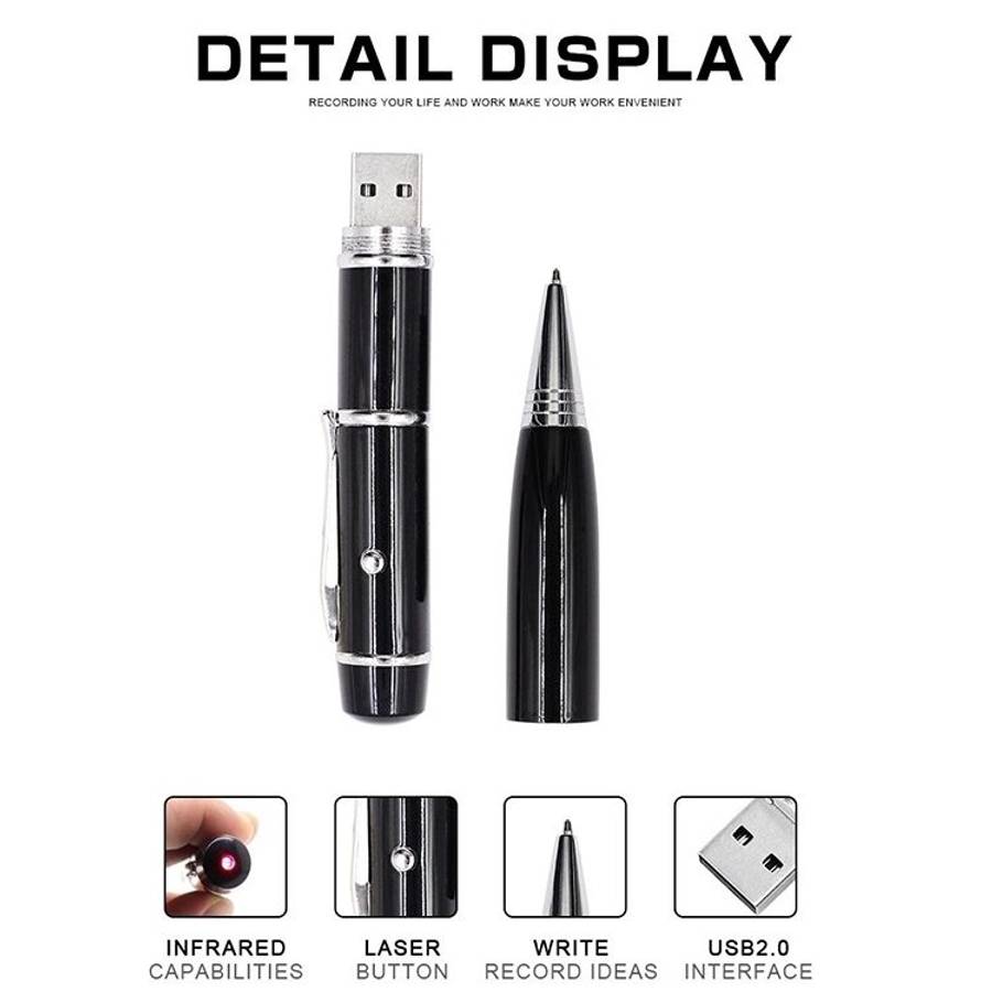 3 in 1 Laser Pen Style USB Flash Disk,2GB (Black)(Black)