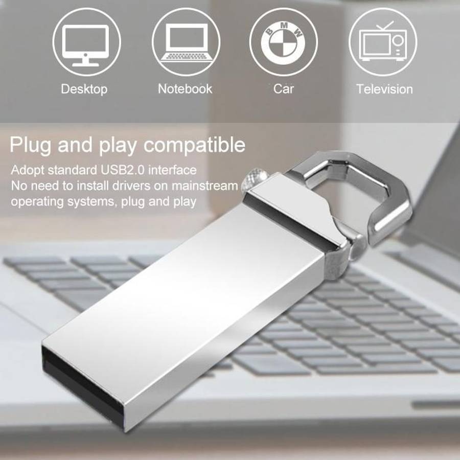 16GB Metallic Keychains Style USB 2.0 Flash Disk