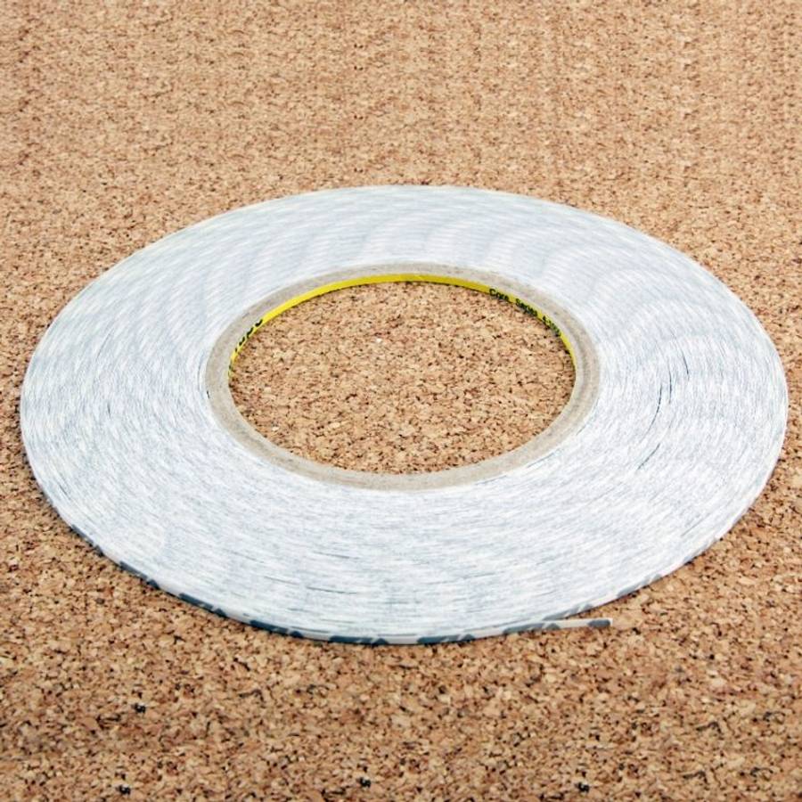 5mm Double Sided Adhesive Sticker Tape for iPhone / Samsung / HTC Mobile Phone Touch P ... (White)
