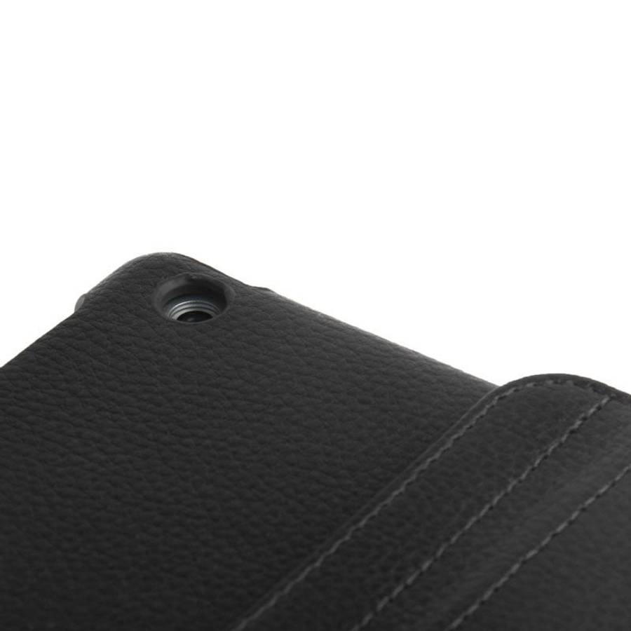 Litchi Texture 360 Degrees Rotation Leather Tablet Case with Holder for iPad Air / Air ... (Black)