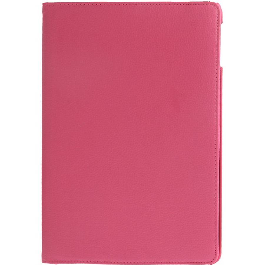 Litchi Texture 360 Degrees Rotation Leather Tablet Case with Holder for iPad Air / A ... (Magenta)