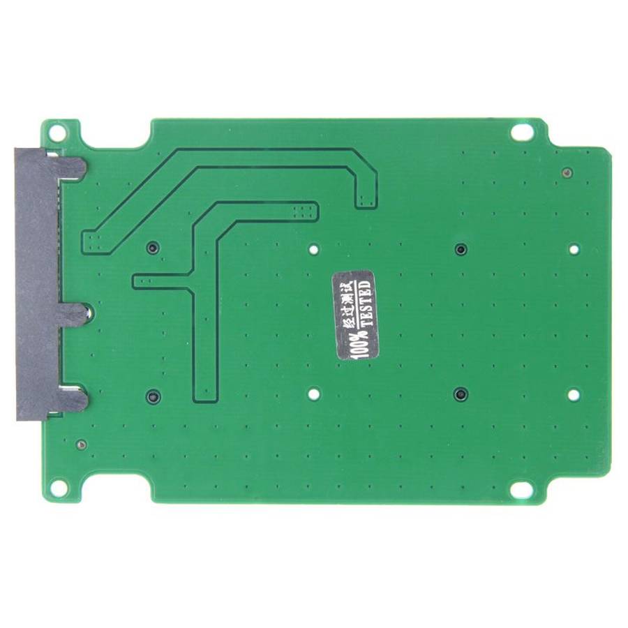 mSATA mini PCI-E SSD Hard Drive to 2.5 inch SATA Converter Card