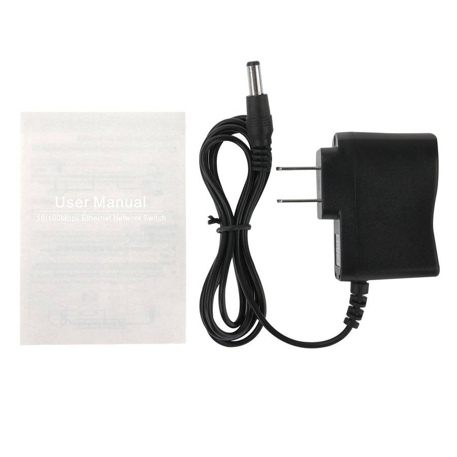 5-Port 10/100/1000 Mbps Ethernet Desktop Switch