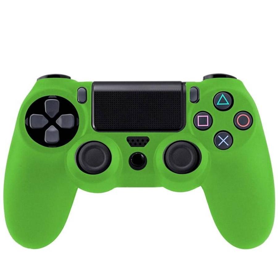 Flexible Silicone Protective Case for Sony PS4 Game Controller, Random Color Delivery