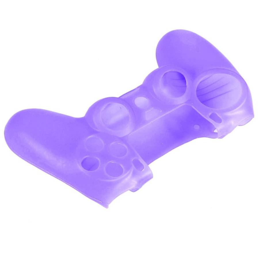 Flexible Silicone Protective Case for Sony PS4 Game Controller, Random Color Delivery
