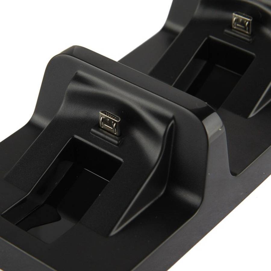 DOBE USB Dual Charger Dock Station for PS4 Wireless Controller (TP4-002)(Black)