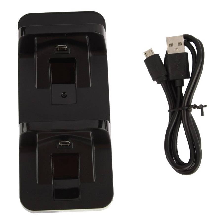 DOBE USB Dual Charger Dock Station for PS4 Wireless Controller (TP4-002)(Black)