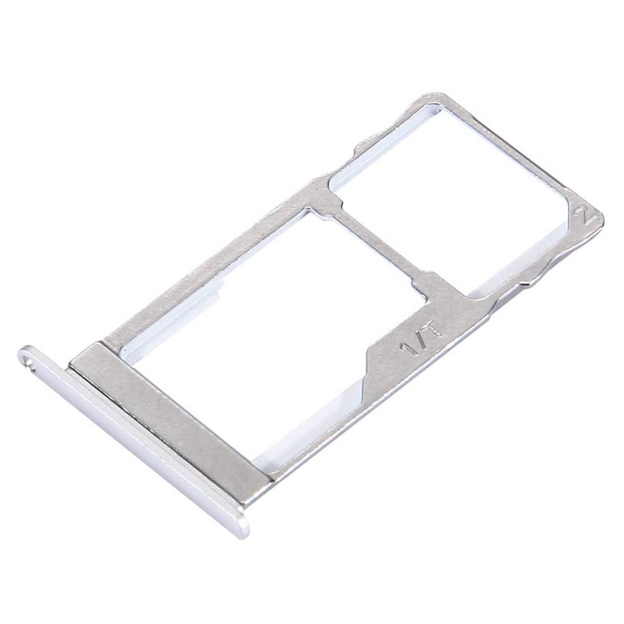 For Meizu Pro 5 SIM + SIM / Micro SD Card Tray (Silver)