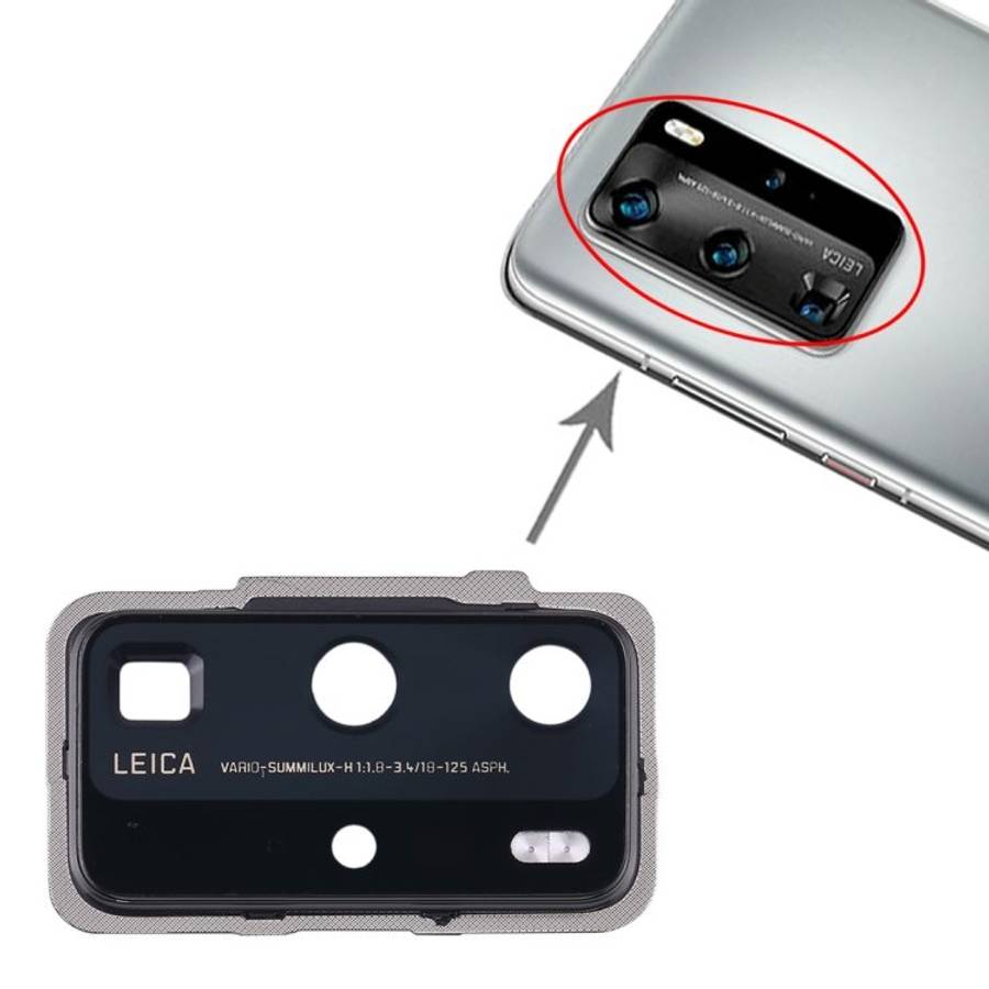For Huawei P40 Pro Original Camera Lens Cover (Black)