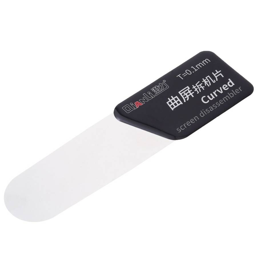 10 PCS QIANLI Ultra Thin Curved Screen Pry Spudger Disassembling Card