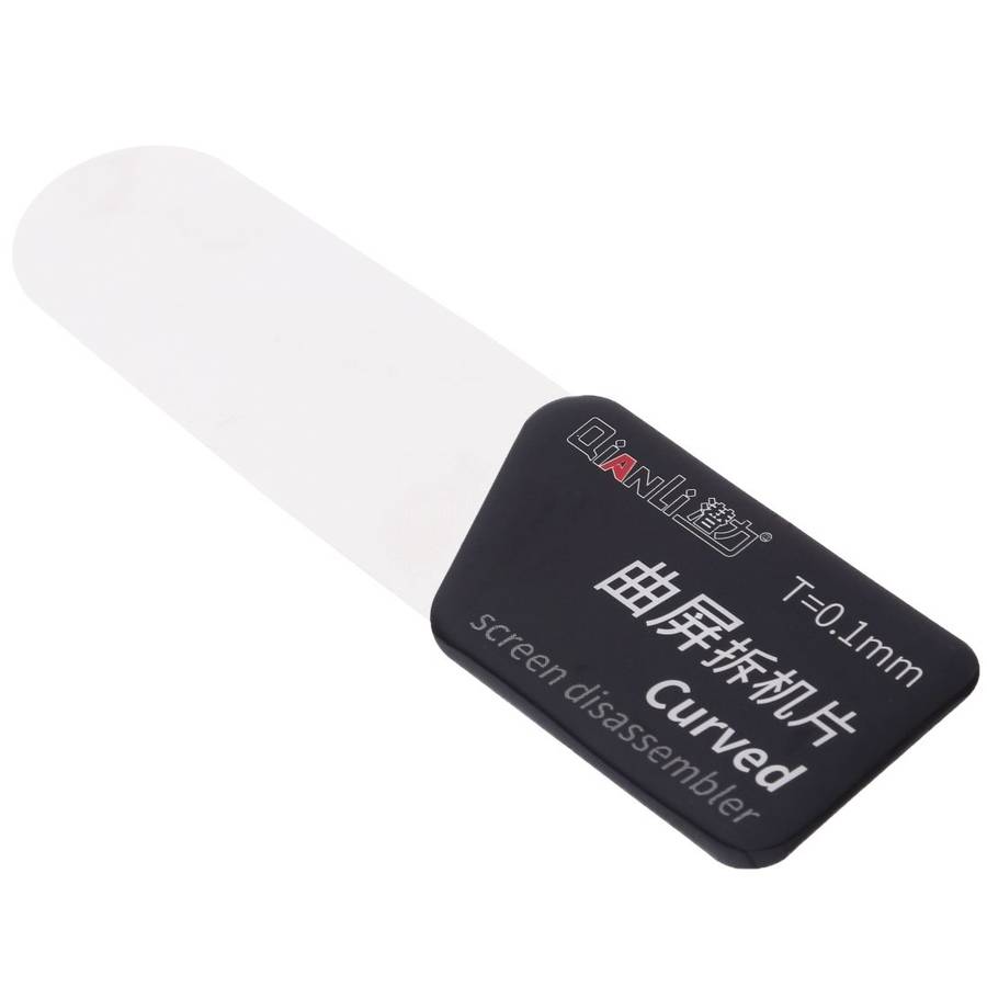 10 PCS QIANLI Ultra Thin Curved Screen Pry Spudger Disassembling Card