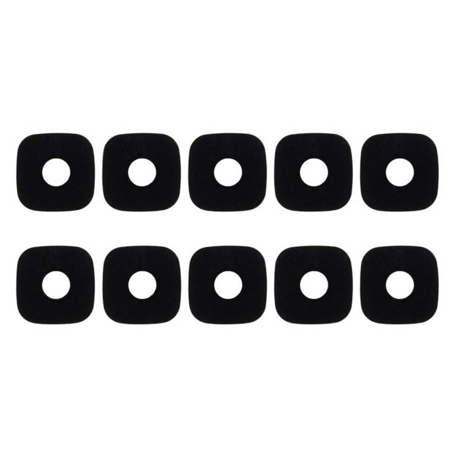 For Galaxy C9 Pro / C9000 10pcs Back Camera Lens(Black)