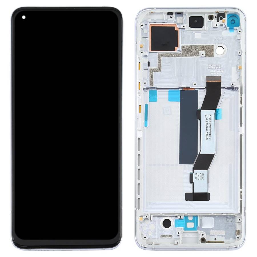 LCD Screen and Digitizer Full Assembly With Frame for Xiaomi Mi 10T Pro 5G / Mi 10T 5 ... (Silver)