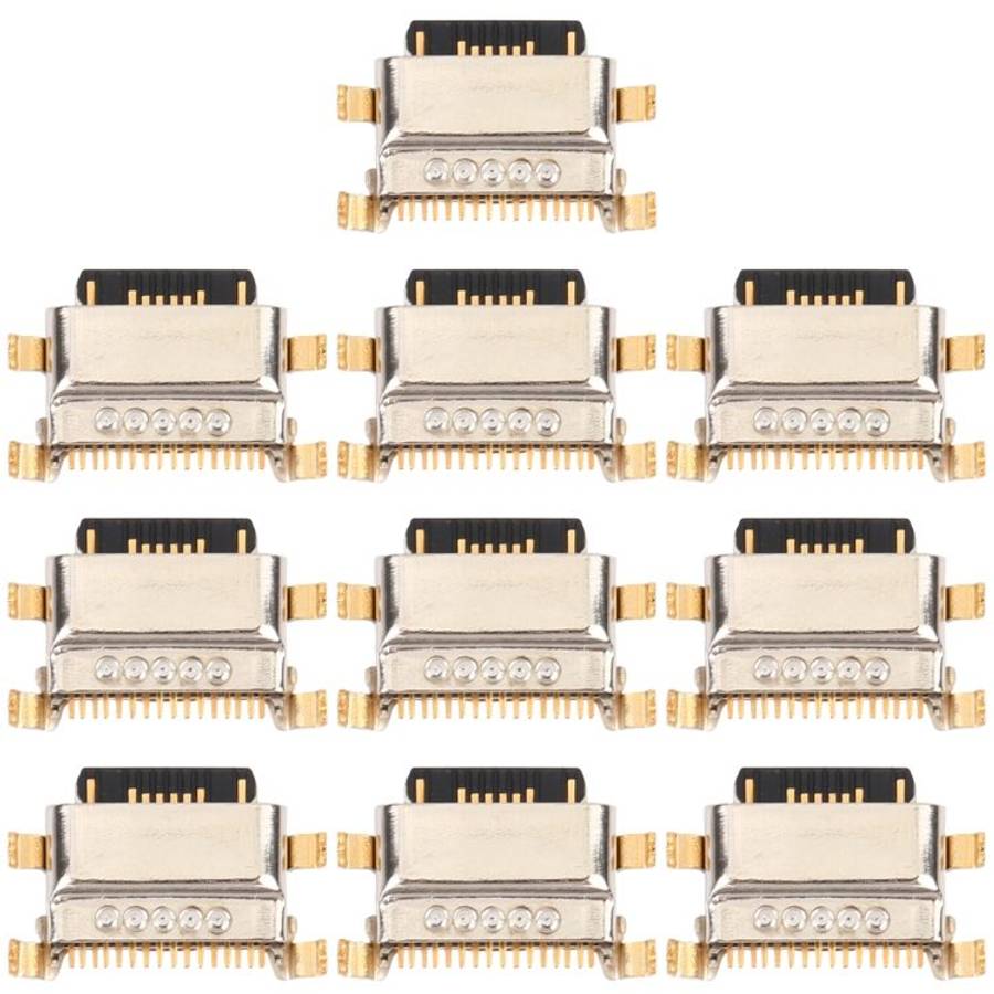 10 PCS Charging Port Connector for Xiaomi Redmi 8A / Redmi 8 / Redmi 8A Dual / Redmi 8A Pro
