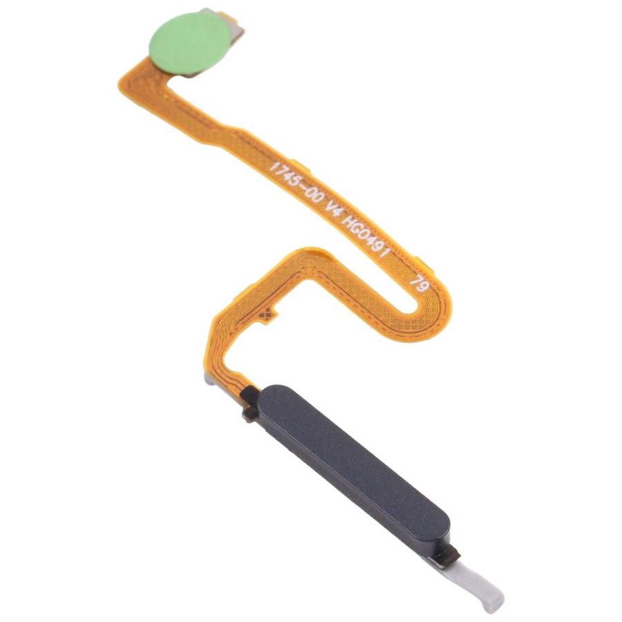 Fingerprint Sensor Flex Cable for Xiaomi Redmi Note10 Pro(India) / Redmi Note 10 Pro M ... (Black)