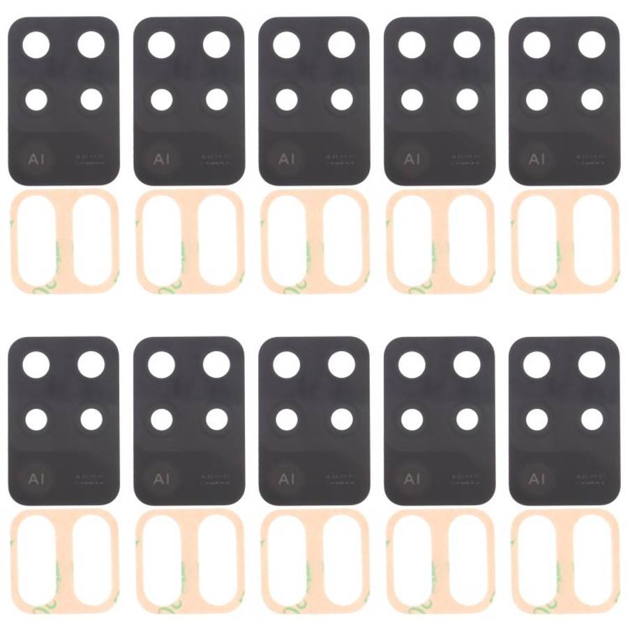 For OPPO F19 Pro CPH2285 10pcs Back Camera Lens