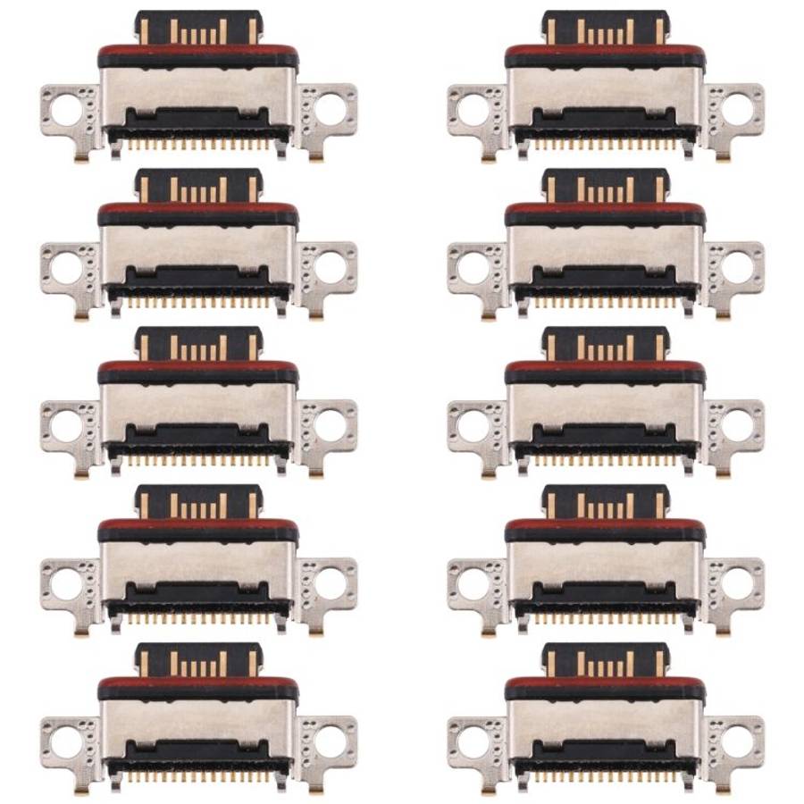 10 PCS Charging Port Connector for Xiaomi Mi 11 Pro M2102K1AC